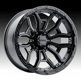 Ultra 126BK Warmonger 6 Gloss Black Custom Truck Wheels 3